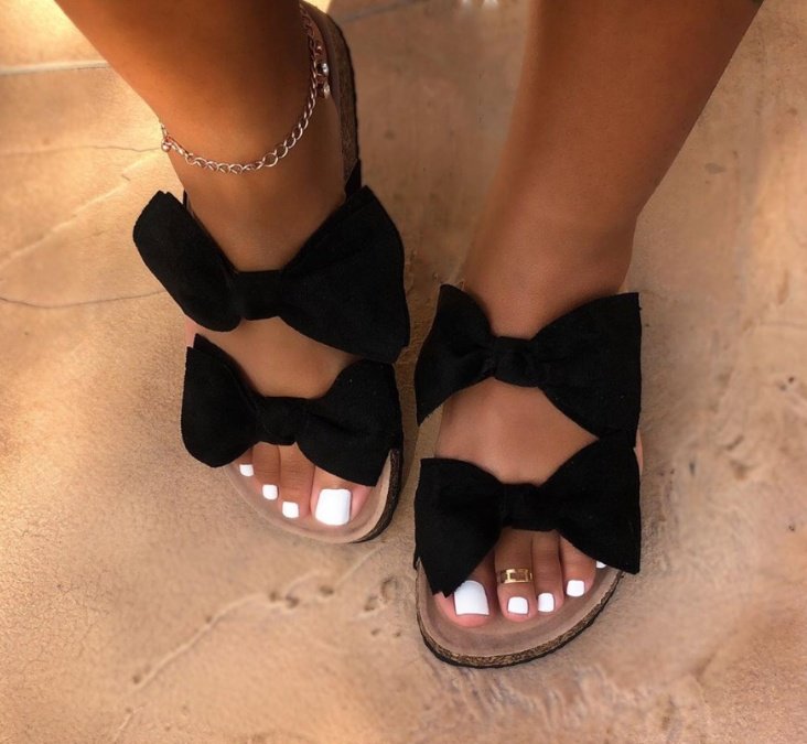 Bow flat slipper - Image 6