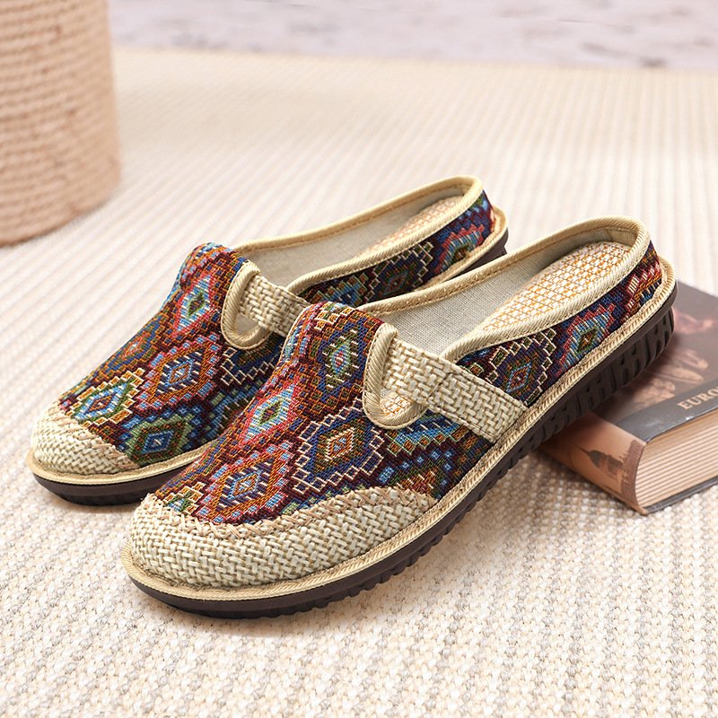 Baotou Ethnic Style Semi-slipper Female - Image 5