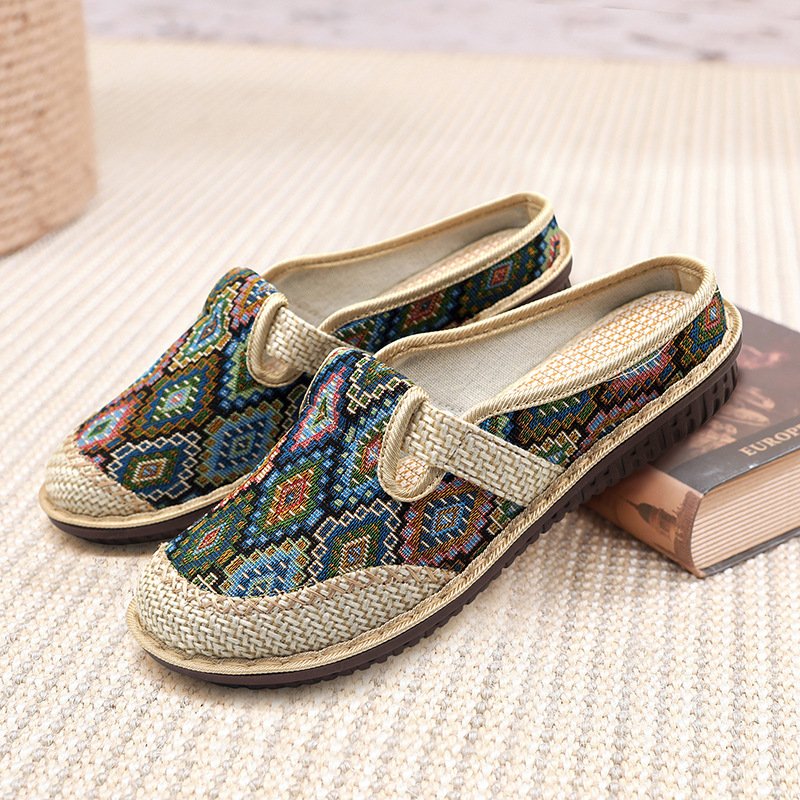 Baotou Ethnic Style Semi-slipper Female - Image 4