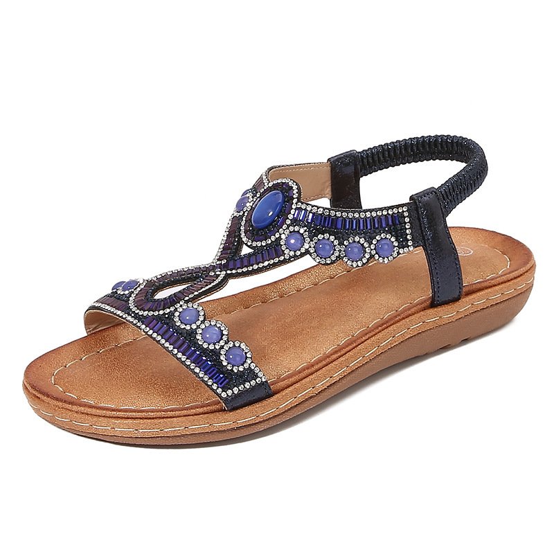 Frosted Bohemian Sandals Women's Summer - Image 4