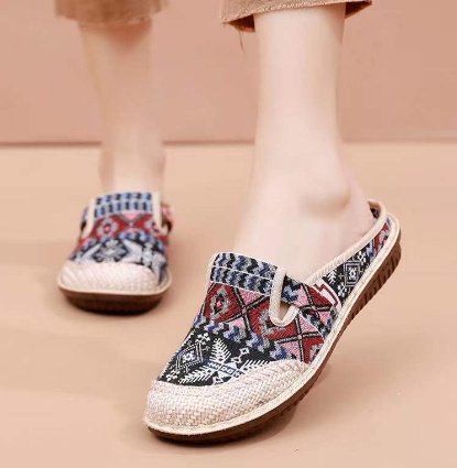 Baotou Ethnic Style Semi-slipper Female - Image 7