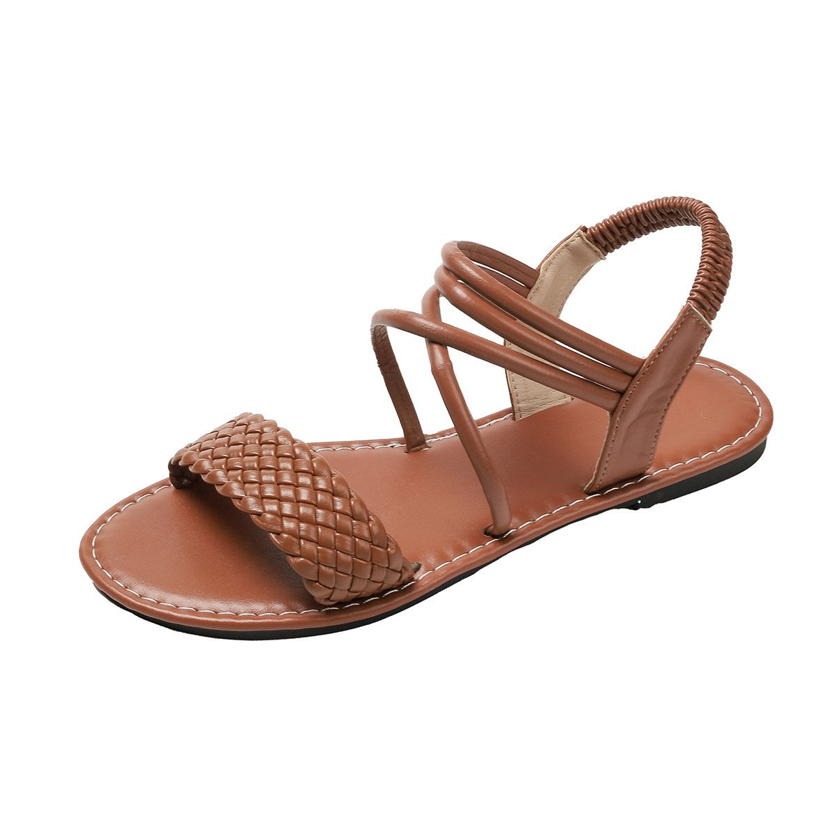Women's Sandals Fashionable All-match Woven - Image 5