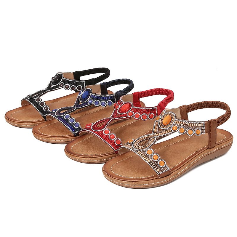 Frosted Bohemian Sandals Women's Summer - Image 7