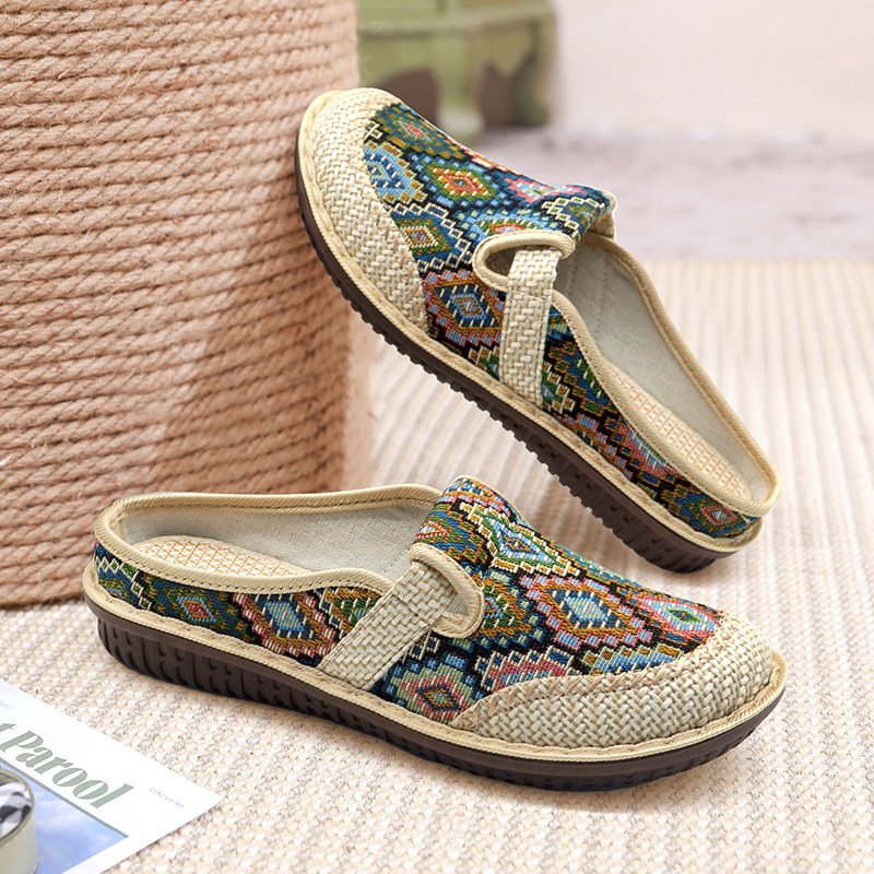 Baotou Ethnic Style Semi-slipper Female - Image 3