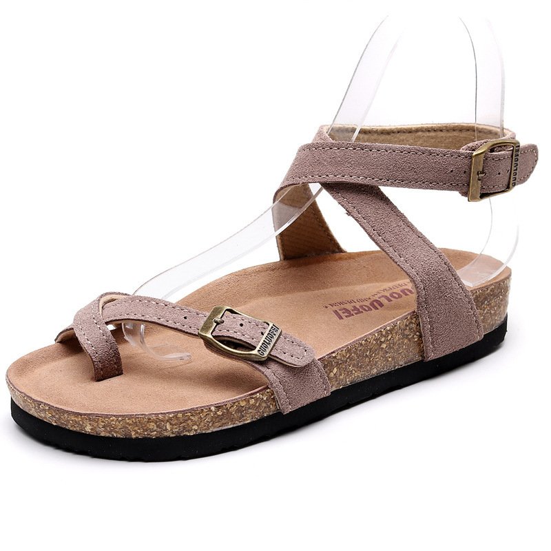 Flat For Outdoors Non-slip Beach Shoes Flip-flops - Image 6