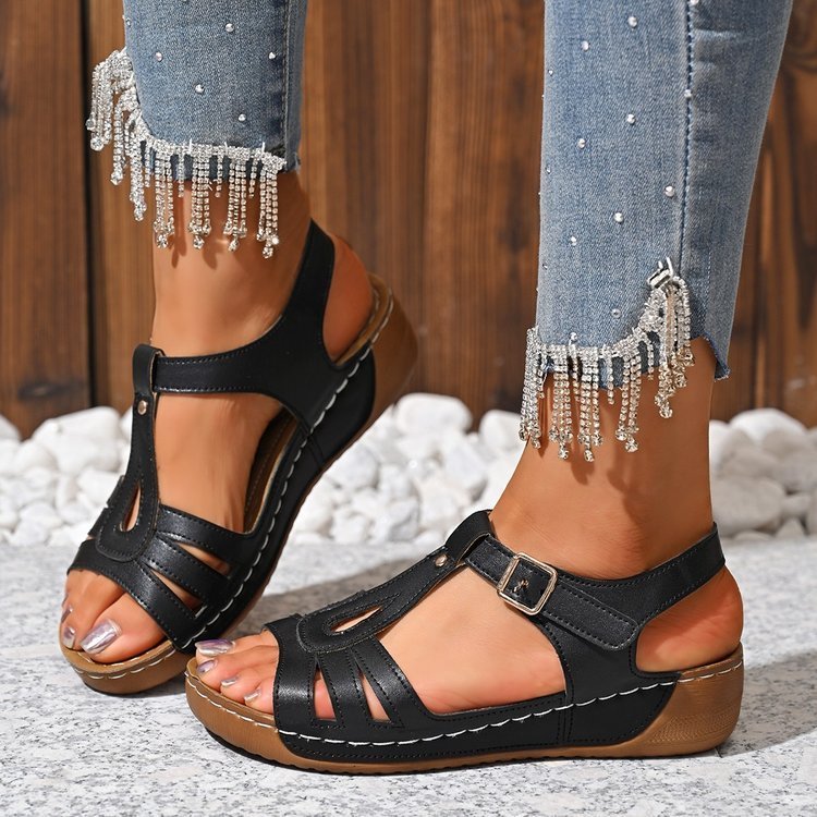 Women's Fashionable All-match Buckle Casual Sandals - Image 8