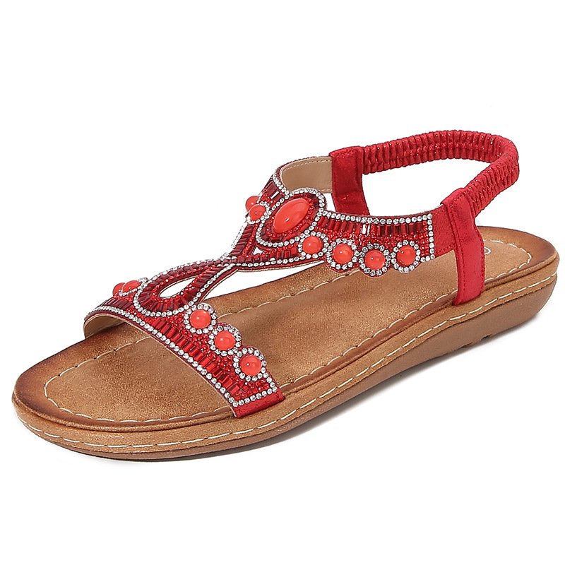 Frosted Bohemian Sandals Women's Summer - Image 5