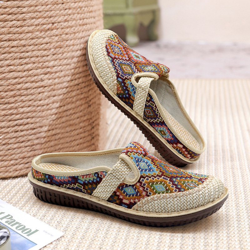 Baotou Ethnic Style Semi-slipper Female - Image 2
