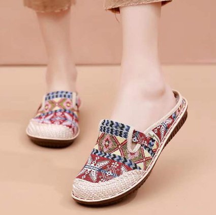 Baotou Ethnic Style Semi-slipper Female - Image 6